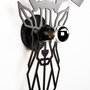 Opviq W-051 Lámpara de Pared Negra